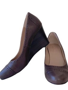 🆕 Kelly & Katie Brown Wedges - 6.5